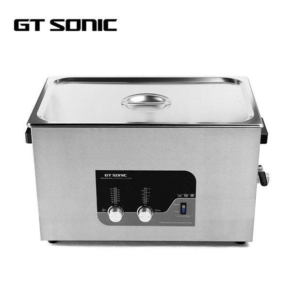 Silver Commercial Ultrasonic Cleaner , Industrial Ultrasonic Parts Cleaner