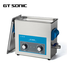 Good price 0-20 Min Timer Manual Lab Ultrasonic Cleaner 150W 40kHz With Drain / Basket online