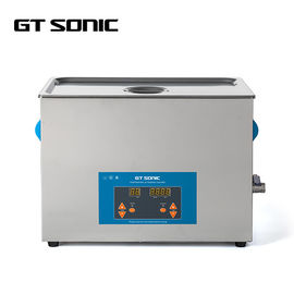 Good price 27L Lab Ultrasonic Cleaner With Display Time And Ceramic Heaters Heated Ultrasonic Cleaner online