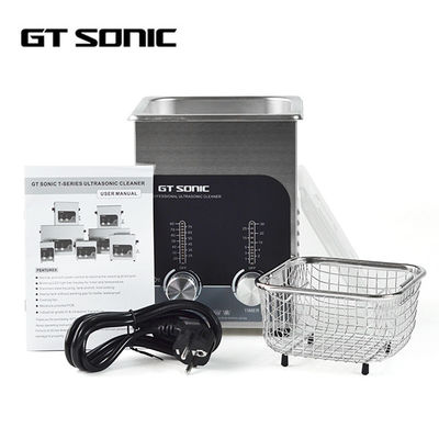 Good price Stainless Steel SUS304 Ultrasonic Jewelry Cleaner 100W Heating Power online