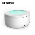 White Small Ultrasonic Cleaner Bench Top Type With Transparent Cover