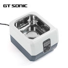 AC 100-120V 60Hz Sonic Wave Ultrasonic Cleaner 5 Timer Cycles With 1300ml Volume