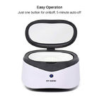 Portable Ultrasonic Glasses Cleaner 5 Min Auto Shut Off ABS Housing