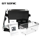 Digital Touch Panel Heated Ultrasonic Parts Cleaner 6L 40kHz With Holder / Drain