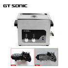 Heated Manual Ultrasonic Cleaner , 6L Ultrasonic Parts Washer Dual Power 150W 40kHz