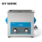 Laboratory Industrial Ultrasonic Cleaner SUS304 6L 40kHz 150W With Drain Valve