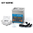 Table Top Eyeglasses Small Ultrasonic Cleaner With Drainage And Cool Fan