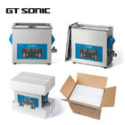 40KHz 6L Digital Control Parts Ultrasonic Cleaner , Heated Ultrasonic Washer 150W