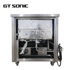 PLC Digital Ultrasonic Cleaner , 77L Industrial Cleaning Equipment Stainless Steel Tank