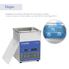 2 Liters 40kHz 50w Heated Ultrasonic Cleaner With Smart Touch Panel