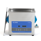 Timer Temperature Display Digital Ultrasonic Cleaner 150w 6l