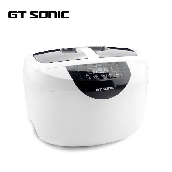 5 Timer Settings Digital Heated Ultrasonic Washer , Denture Ultrasonic Parts Cleaners 65W