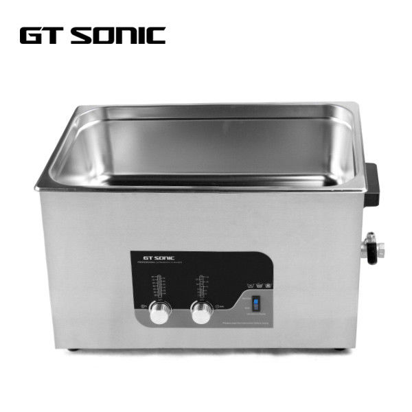 400W 20L Ultrasonic Automotive Parts Cleaner With Drain Valve
