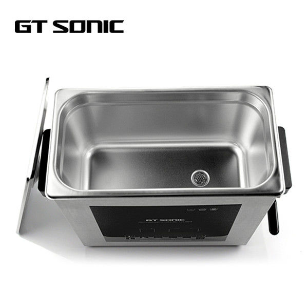 40kHz 150W Ultrasonic Cleaning Device , 6L Stainless Steel Ultrasonic Cleaner With Degas