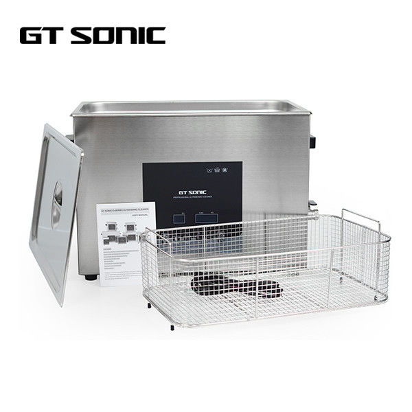 27L Benchtop Ultrasonic Cleaner 500W Ultrasonic Cleaning Machine For Commercial Diving Equipment