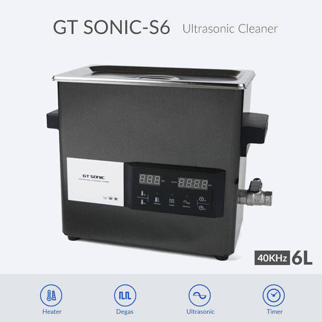 Bench Top 40000Hz Ultrasonic Cleaning Machine Touch Panel For PCB 0
