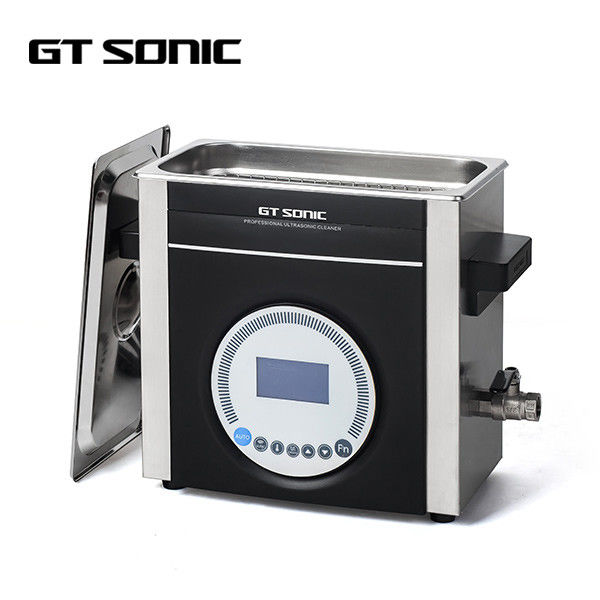 Black Commercial Ultrasonic Cleaner , Low Noise Dental Lab Ultrasonic Cleaner