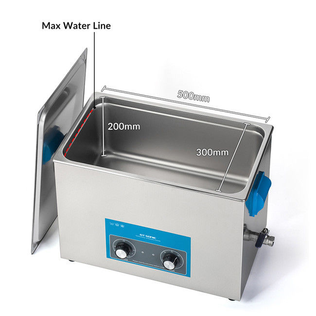 Durable SONIC Wave Ultrasonic Cleaner Mechanical Timer / Heater Control