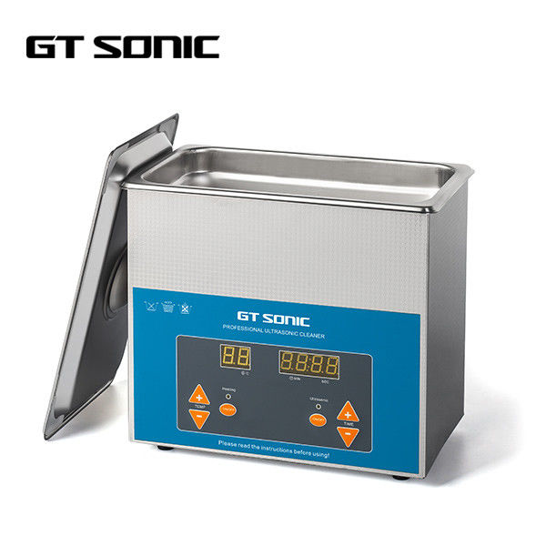 3L Digital Ultrasonic Cleaner Metal Parts Hardware Parts Cleaning With Timer Heater