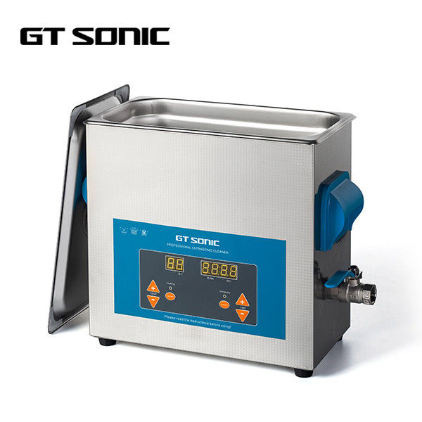 LED Display Metal Parts Ultrasonic Cleaner 6L 40kHz 150 Watt High Frequency