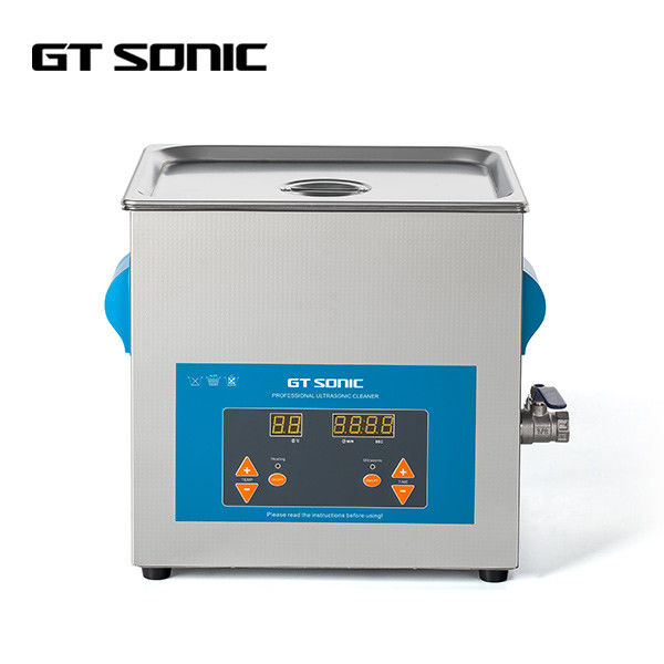 SUS304 Tank 9L 200W Heated Ultrasonic Cleaner For Medical Instruments