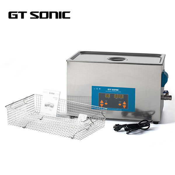 Stainless Steel Digital Ultrasonic Cleaner Time / Temperature LED Dispaly