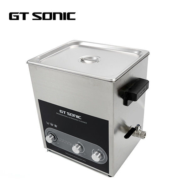 SUS304 Basket  13L Industrial Ultrasonic Cleaner High Power 300W For Fuel Injector