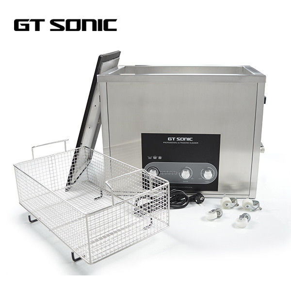 Power Adjustable Industrial Ultrasonic Cleaner 36L SUS304 tank acid proof