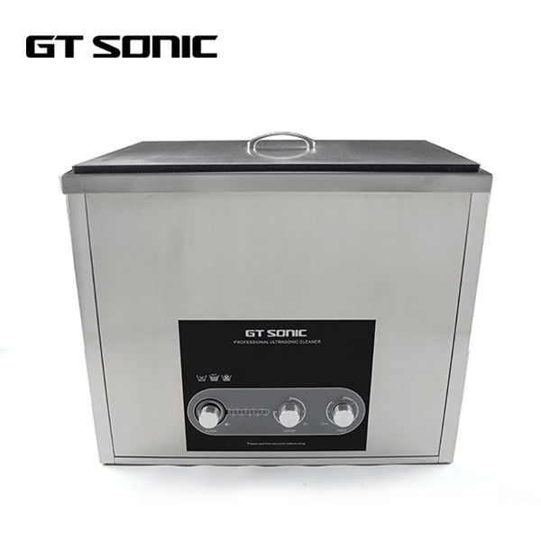Square Shape Ultrasonic Parts Cleaner 20 - 80℃ Heating 24 Hours Working