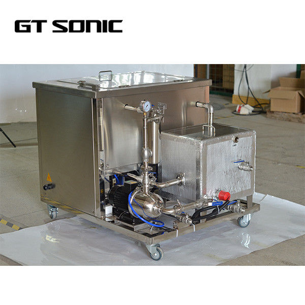 Multi Frequency Industrial Ultrasonic Tank , Mental Parts Cleaner 96L 1440W With Filtration
