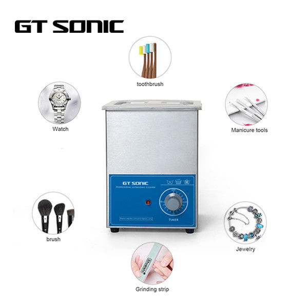 Home Ultrasonic Parts Cleaner , 15 Mins Adjustable Ultrasonic Washing Machine