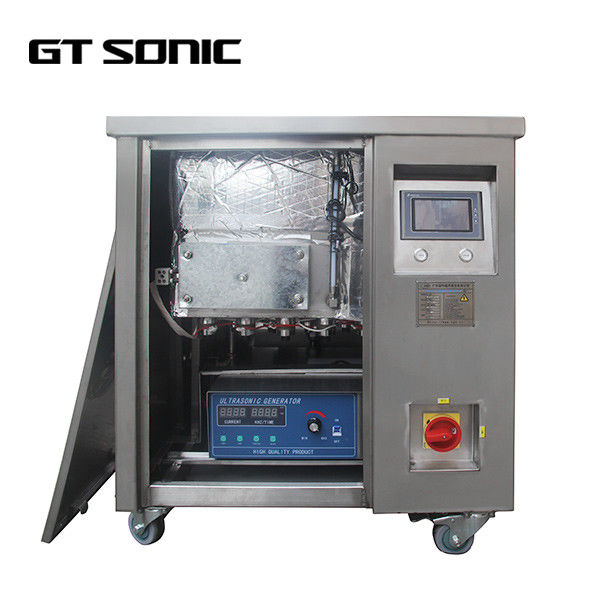 Dual Frequency Industrial Ultrasonic Cleaning Machine 6000w Heating Power With PLC