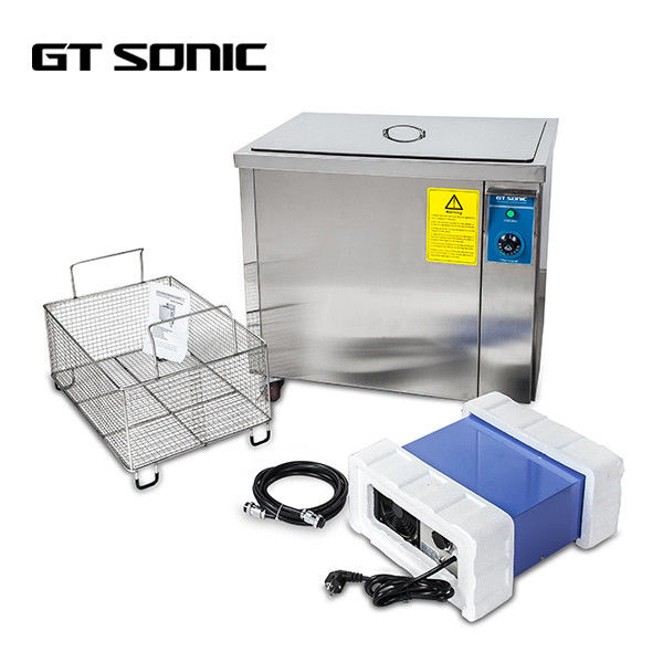 Stainless Steel  Industrial Sonic Cleaner , High Power Digital Ultrasonic Cleaner 144L