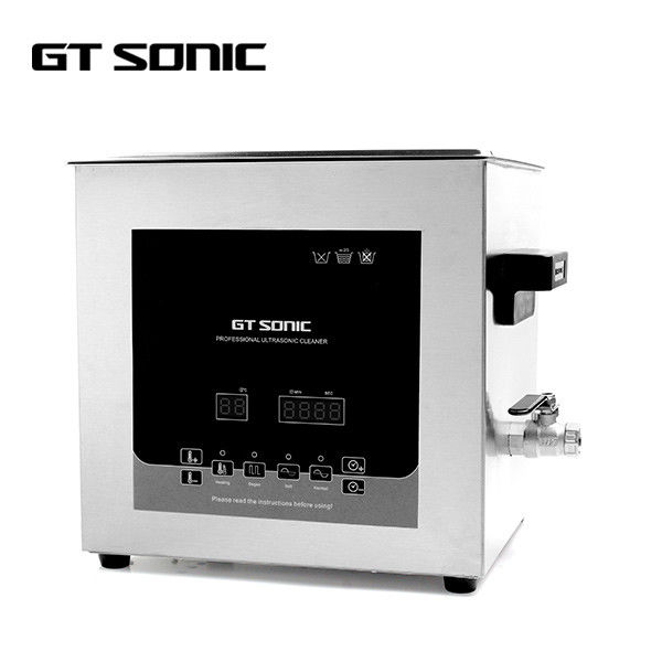 200 Watt Lab Ultrasonic Cleaning Equipments Ultrasonic Bath 9L GT SONIC D9