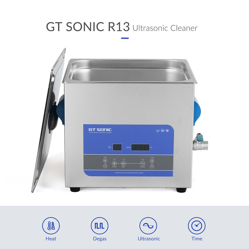 GT SONIC 13L Ultrasonic Parts Cleaner Heater Degas Timer Wash Tank