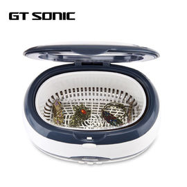 Buy Jewelry Use Home Ultrasonic Cleaner 5 Timer Setting Blue / Grey Color online manufacture