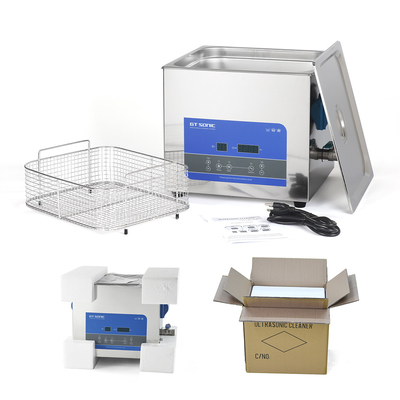 Buy 200W Ultrasonic Parts Cleaner For Fruits And Vegetables 13L For Industrial Parts Carburetor online manufacture